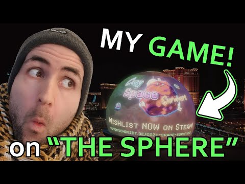 How I got my tiny Indie game on the Las Vegas Sphere!