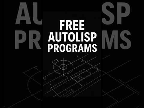 Top 10 Free AutoLISP Websites for AutoCAD | Download Lisp Routines Instantly!