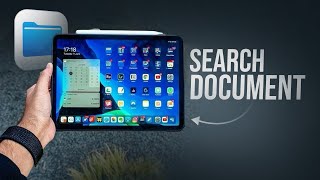 How to Search a Document on an iPad (tutorial)