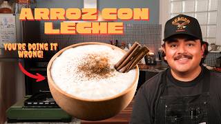 The Best Mexican Rice Pudding | Cinnamon Creme Anglaise