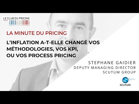 Inflation and pricing: impact on KPIs and pricing processes | Pricing in One Minute
