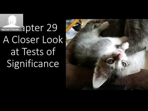 Stats Lecture Chapter 29 A Closer Look at Tests of Significance