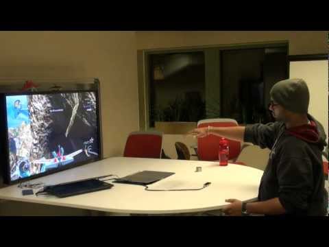 Leap Motion and SkyDrift