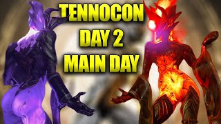 TENNOCON DAY 2! Free Valkyr Prime Today! Hoping For New Excal Prime Cutscenes & Tau News!