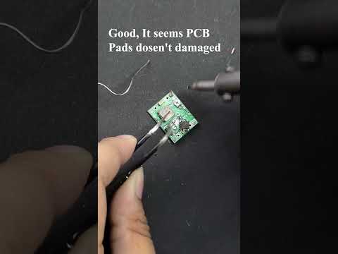 Trying to desolder SOIC8-E (exposed pad) IC using a soldering iron