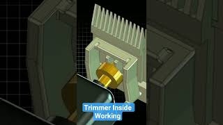 Trimmer Internal Mechanism| #autocad | #trimmer | #solidworks | #shorts | #short | #innovativedesign