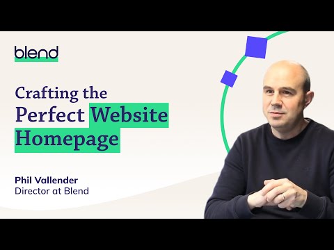 Crafting the Perfect Website Homepage
