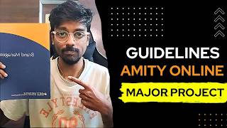Watch This Before You Begin Your Amity Online Final Semester Project!