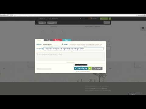 Sprintly - How to Add and Item