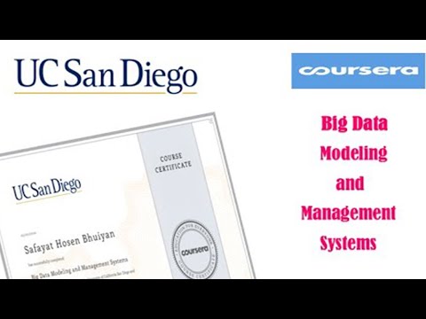 Big Data Modeling and Management Systems | All Quiz Answers | Coursera| UC San Diego