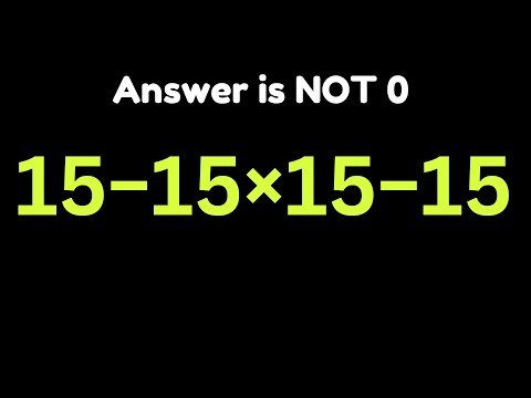 Only 1% Can Solve This Math Problem