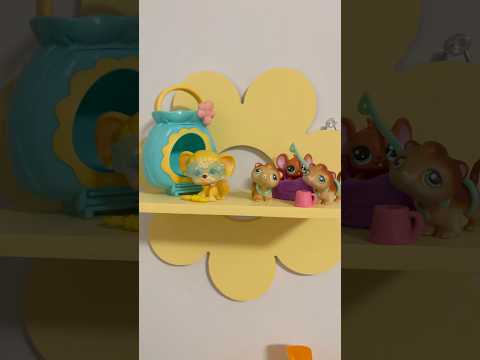 Decorating another Littlest Pet Shop shelf! 🐾✨#littlestpetshop #lps #nostalgia #y2k #2000s