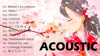 Top Japanese Acoustic Cover Love Songs 2022   Romantic Acoustic Guitar Cover Of Popular Songs Ever