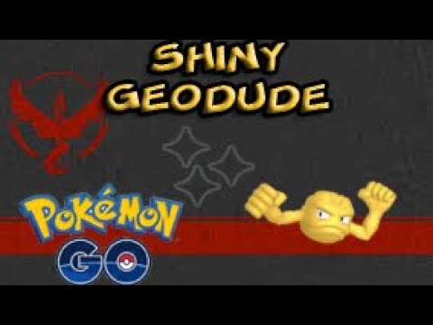 Pokémon Go - Shiny Geodude Wild Encounter (Pokédex # 74)