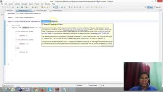 Comparable and Comparator interface tutorial 2
