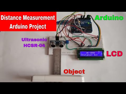 Distance Measurement Arduino Project with Ultrasonic sensor