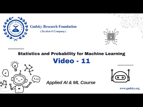 Statistics and Probability for Machine Learning
