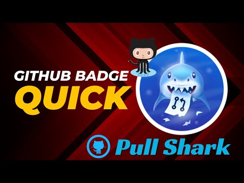 Unlocking the Pull Shark Badge on GitHub | Add Achievement Badges to Your Profile!