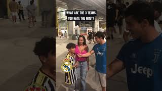 The 3 Teams JUVENTUS Fans HATE the most! #juventus #mufc #realmadrid