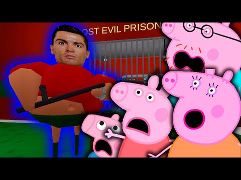 Peppa Pig ESCAPE RONALDO'S PRISON in Roblox!