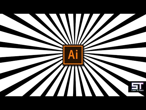 Create Sunburst In Adobe Illustrator