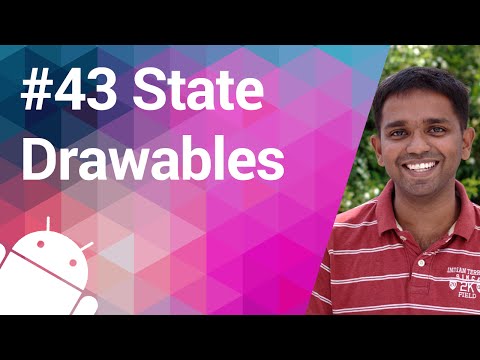Android Tutorial 43 - Customizing Widgets with State Drawables