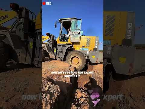 How to drive excavator #foryou #excavator #fly #foryoupage