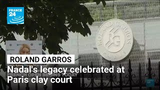 French open to pay tribute to Rafael Nadal • FRANCE 24 English