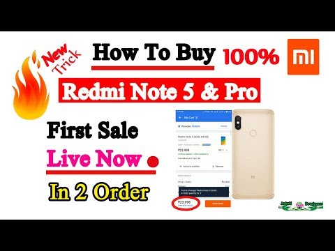 Tricks To Buy Redmi Note 5 Pro & Xiaomi Redmi Note 5 on Flash Sale of Flipkart 100% Working