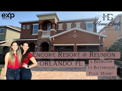 ENCORE RESORT AT REUNION - MASSIVE HOME TOUR!!!