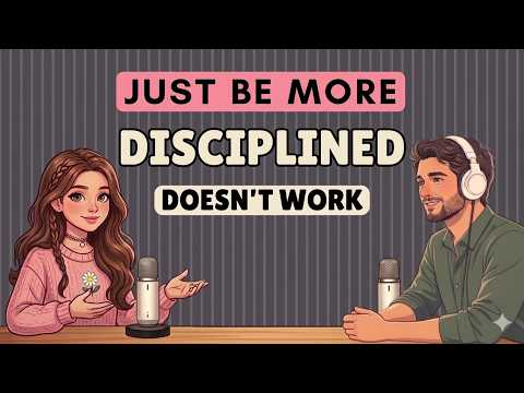 Why "Just Be More Disciplined" Doesn't Work (And What Actually Does) | English Podcast to Learn