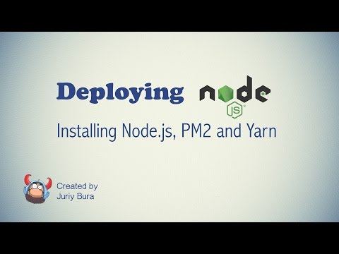 Installing Node.js, PM2 and Yarn on CentOS