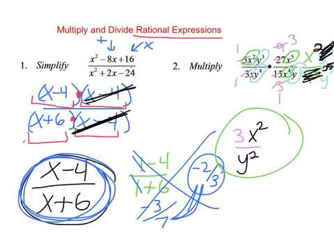 Multiply and Divide Rational Expressions