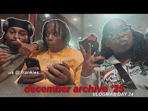 december archives ‘25 🎄🎁 | vlogmas day 24 
