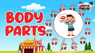 Body Parts | Body Parts Name | KooBoo | Body Parts names for kids | English Kids Learning
