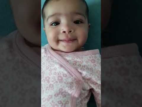 Cute baby #smiling #beautiful #nice #babygirl #prettygirl