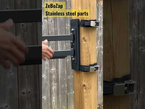 Stainless steel tv mount that is detachable | Patio outdoor TV mount without driling.