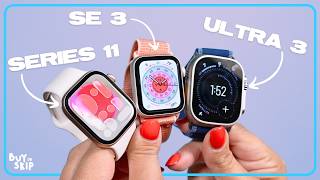 Apple Watch Series 11 vs. Ultra 3 vs. SE 3 | In-Depth Comparison Review