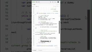 Обратные узлы в группах K (Reverse Nodes in K group)  Beats 100% #leetcode 25 #algorithms #interview