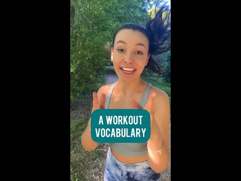 WORKOUT VERBS 💪 VOCABULARY I English for beginners