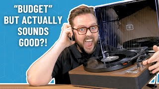 Budget Record Player That Sounds Good? | Fenton RP162 Vinyl Turntable, Built-In Speakers & Bluetooth