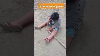 Little Future Engineer (Archie) #futureengineer #bestbuddy #archie #hammering