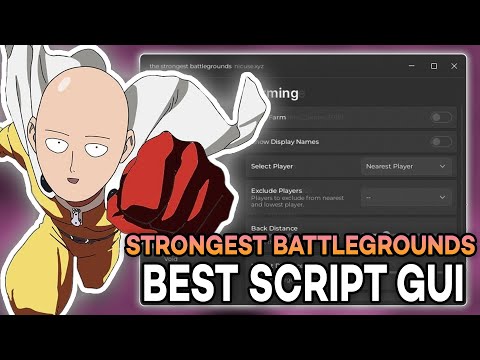 [FREE] THE STRONGEST BATTLEGROUNDS SCRIPT GUI ⚔️ | AUTO FARM, AUTO KILL & VOID | ALL EXECUTORS