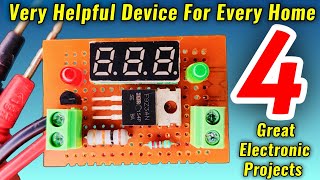 Top 4 helpful Electronics Projects for Beginners