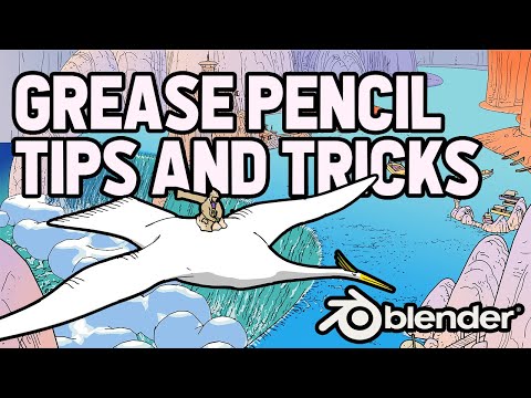 Make Stylized Renders In Blender With GREASE PENCIL