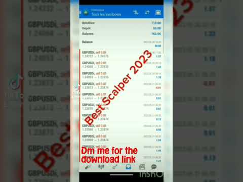 This is one of the most performing trading robot in 2023. Dm me to get the download link for free