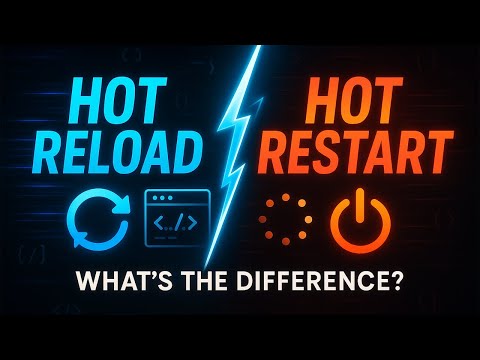 Hot Reload vs Hot Restart in Flutter – Understand the Difference and Improve Your Development Speed