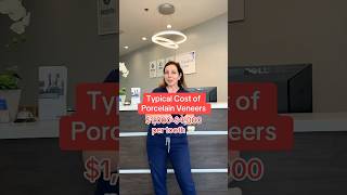 Porcelain Veneers range from $1,000 to $4,000 per 🦷 #porcelainveneers  #veneers #compositeveneers
