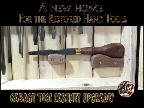 Upgraded tool cabinet for garage shop