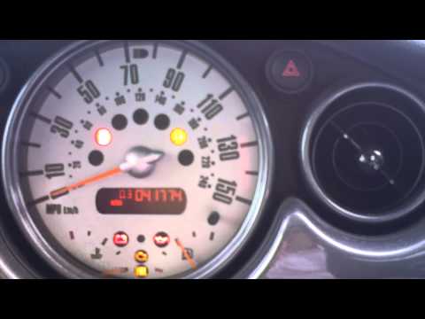 Reset Tyre Pressure MINI - TP Button